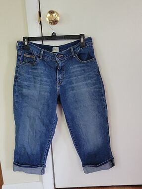 Levi's Blue 515™ Capri Jeans Cuffed Sz 12